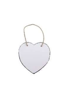 Pierre suspendue en forme de coeur (20*20 cm) 