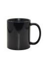 Tasse à changement de couleur noire de 11 oz (couleur intérieure) -Noir