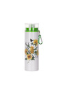 Bouteille en aluminium de 27 oz/800 ml avec couvercle vert (blanc)