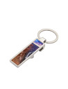 Porte-clés ouvre-bouteille (rectangulaire)