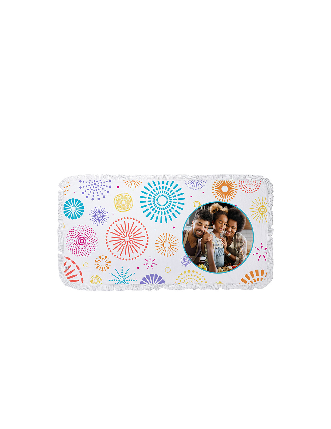 Serviette à pompon en microfibre (76*152cm/30"*60")