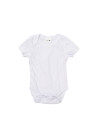 Combinaison bébé manches courtes L (blanc, 6-12M)