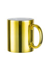 Tasse en céramique plaquée or de 11 oz -