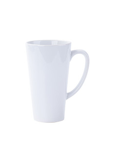 Tasse à latte de 17 oz (forme de cône)