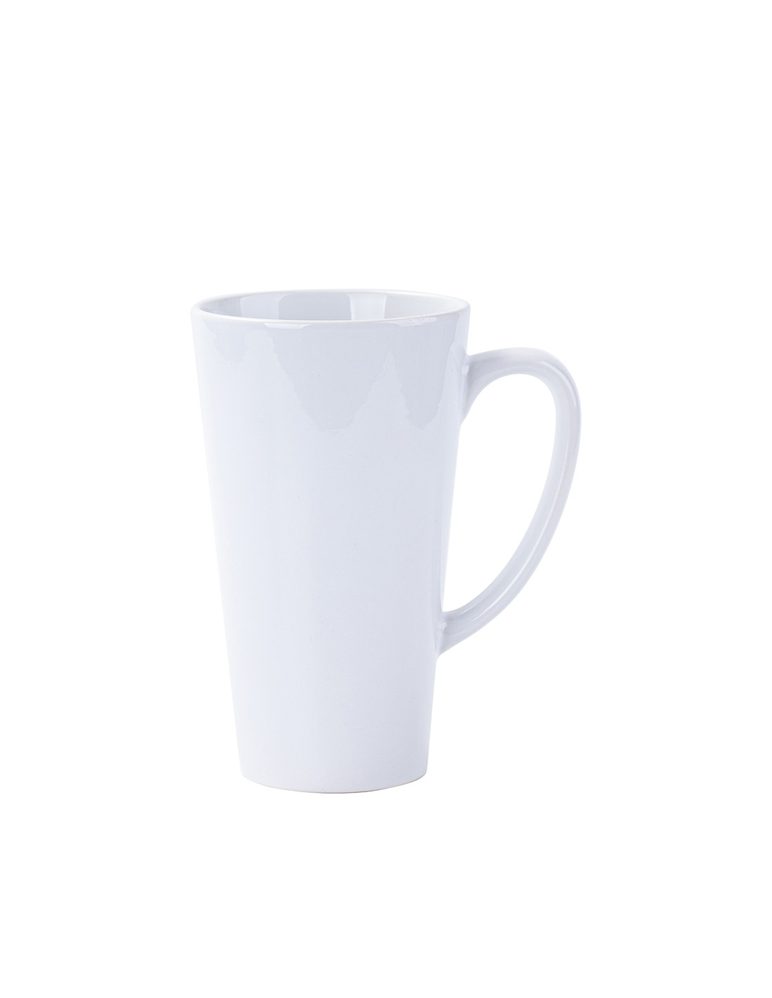 Tasse à latte de 17 oz (forme de cône)