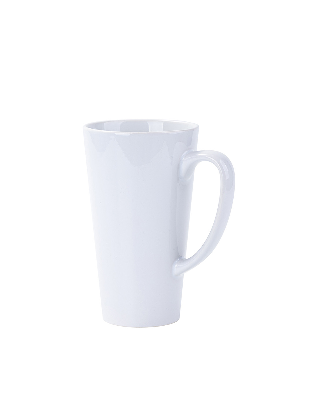 Tasse à latte de 17 oz (forme de cône)