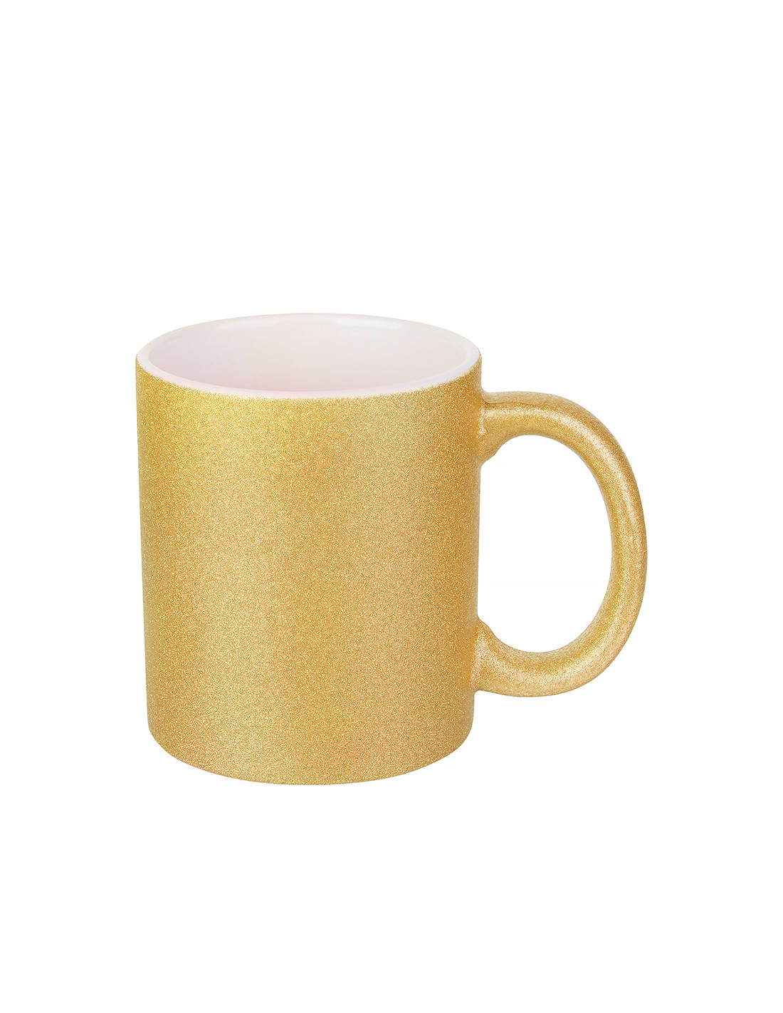 Tasse à paillettes de 11 oz/330 ml (or)