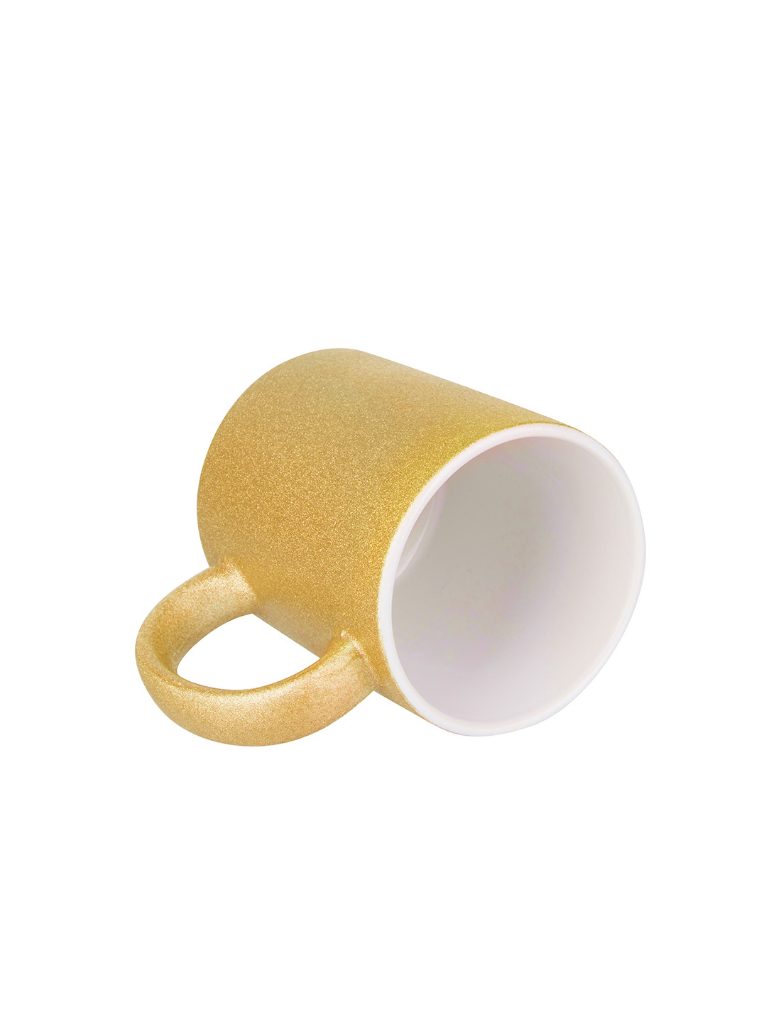Tasse à paillettes de 11 oz/330 ml (or)