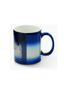 Tasses à couleur changeante de 11 oz - Brillantes, avec boîte blanche - Bleu