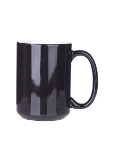 Tasse à couleur changeante de 15 oz (noir)