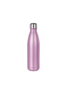 Bouteille en forme de cola en acier inoxydable pailleté de 17 oz/500 ml (rose)