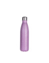 Bouteille en forme de cola en acier inoxydable pailleté de 17 oz/500 ml (rose)
